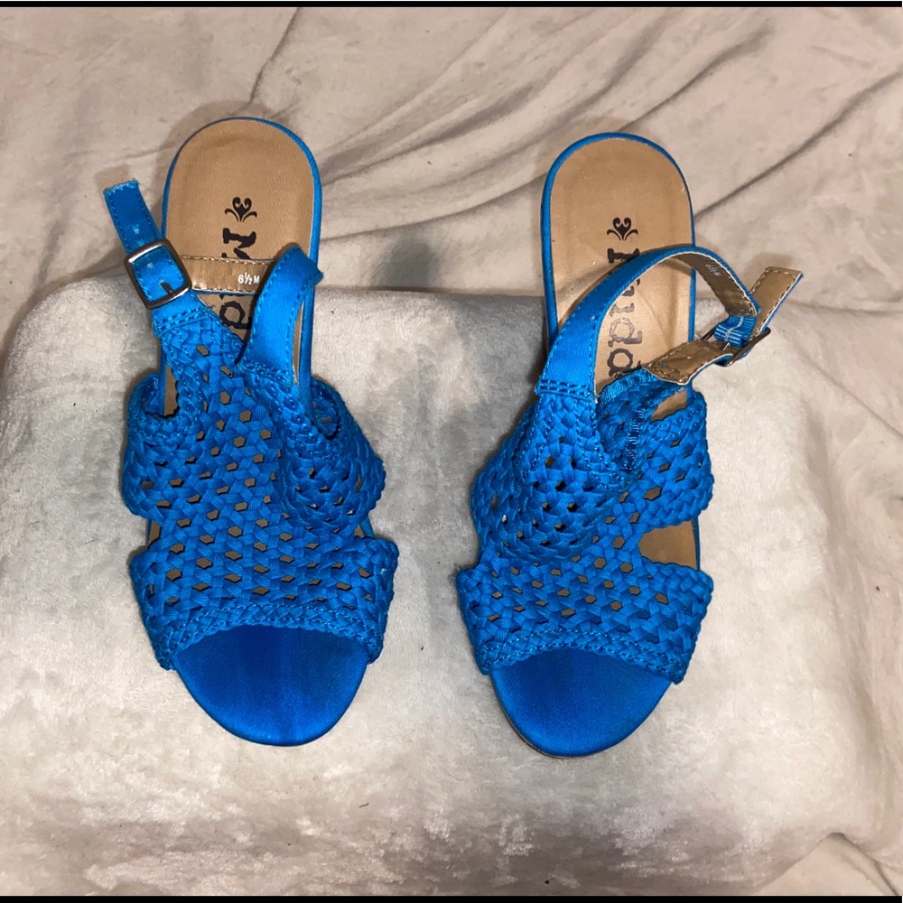 Blue MUDD wedges